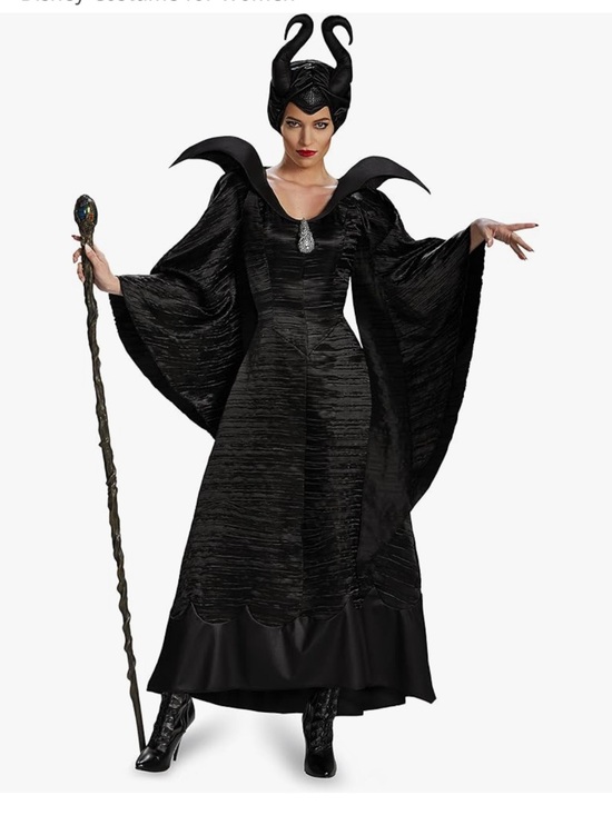 Disguise Dresses & Skirts - Maleficent Christening Gown Costume Womens Small 4-6 Official Disney FLAW - READ